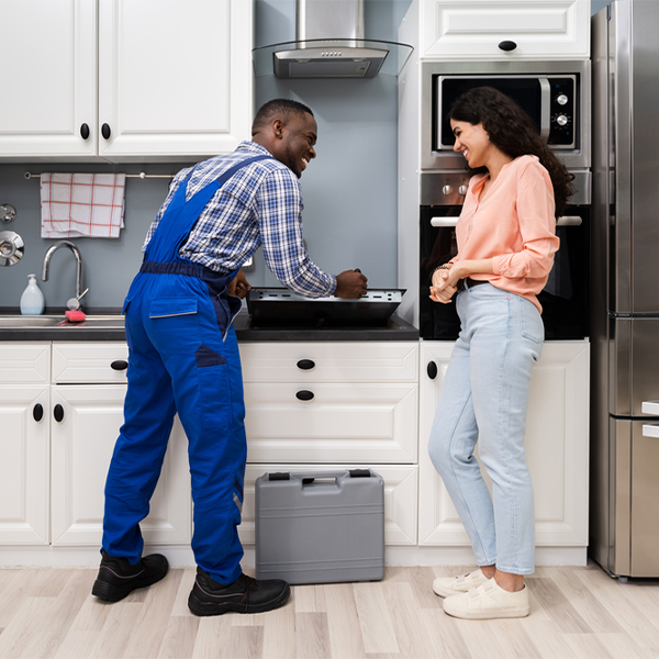 how long does it typically take to complete cooktop repair services in Glenaire MO